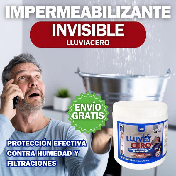 Sellador Impermeabilizante Transparente 300ml + Brocha de regalo