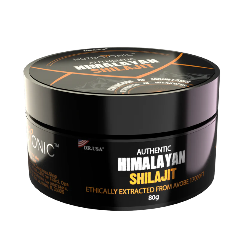 Shilajit De Himalaya Original USA 80G: Aumenta Tu Fuerza Y Resistencia Diaria