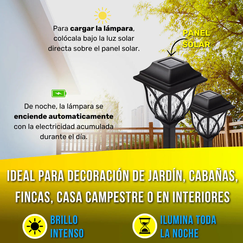 Preventa Lampara Solar Grande Pack PROMO 3X4