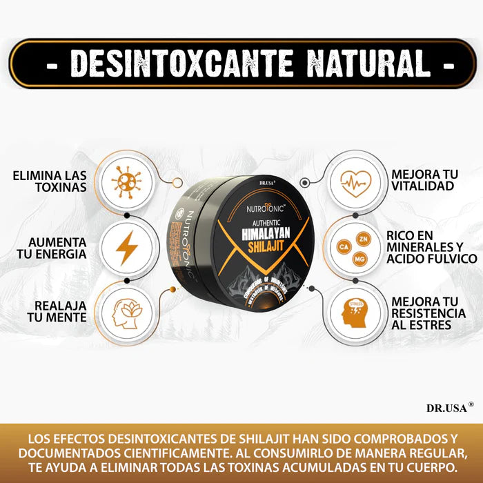 Shilajit De Himalaya Original USA 80G: Aumenta Tu Fuerza Y Resistencia Diaria