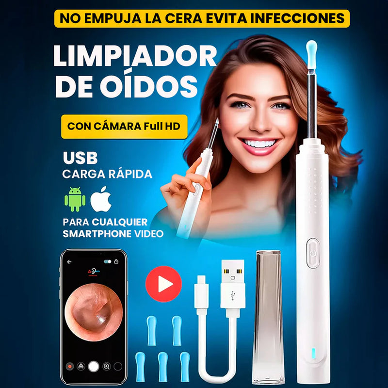 EASYSCAN™ | Limpiador De Oido Con Camara