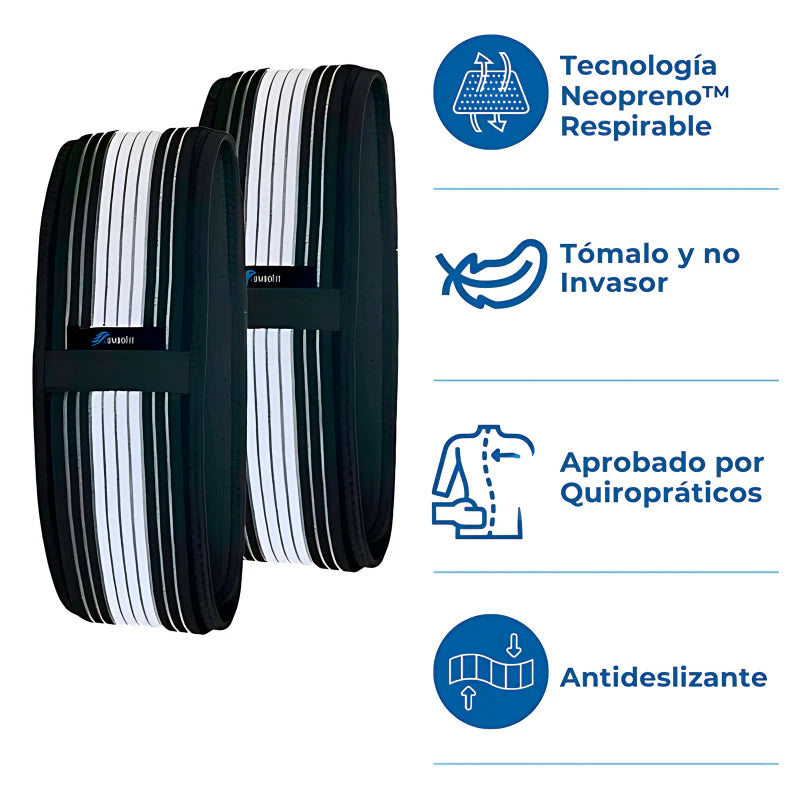 HEAL BACK™ | Cinturon Lumbar Doble Compresion