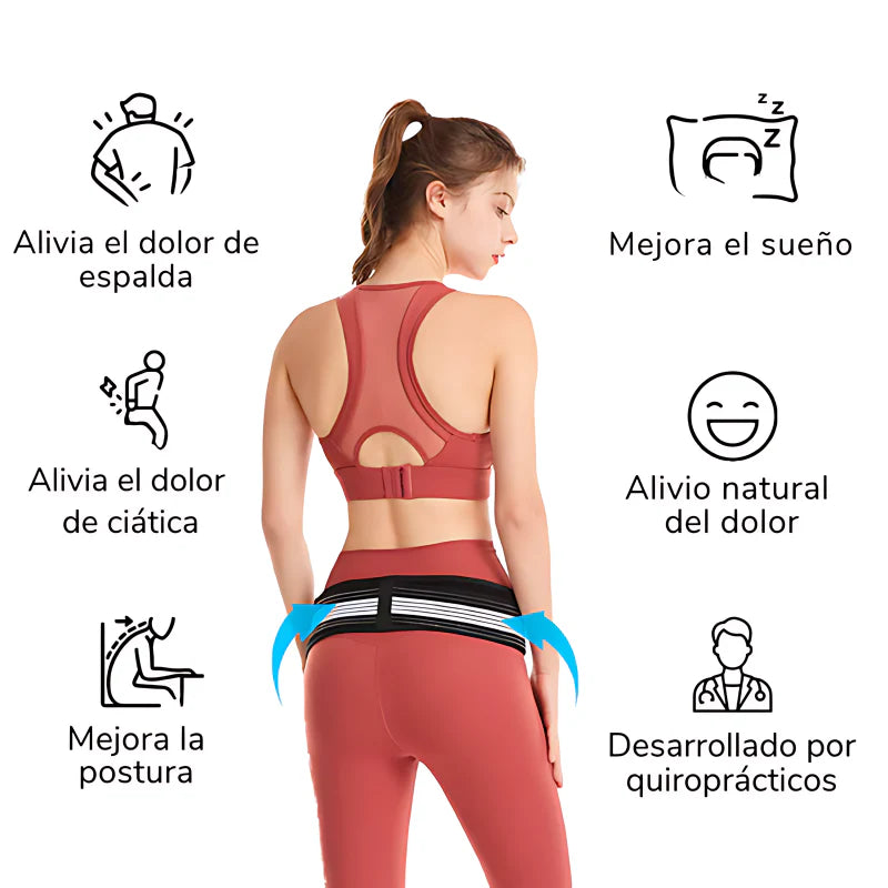 HEAL BACK™ | Cinturon Lumbar Doble Compresion