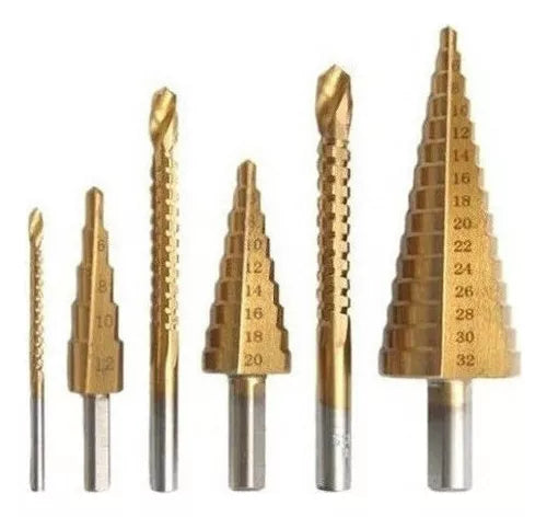 DRILLMASTER™ | Set de Brocas de Titanio X6