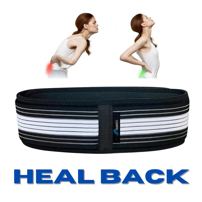 HEAL BACK™ | Cinturon Lumbar Doble Compresion